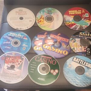 Hasbro Board Games CD Collection - Blue, Red, Green